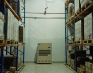 大型物流倉庫工業除濕機案例